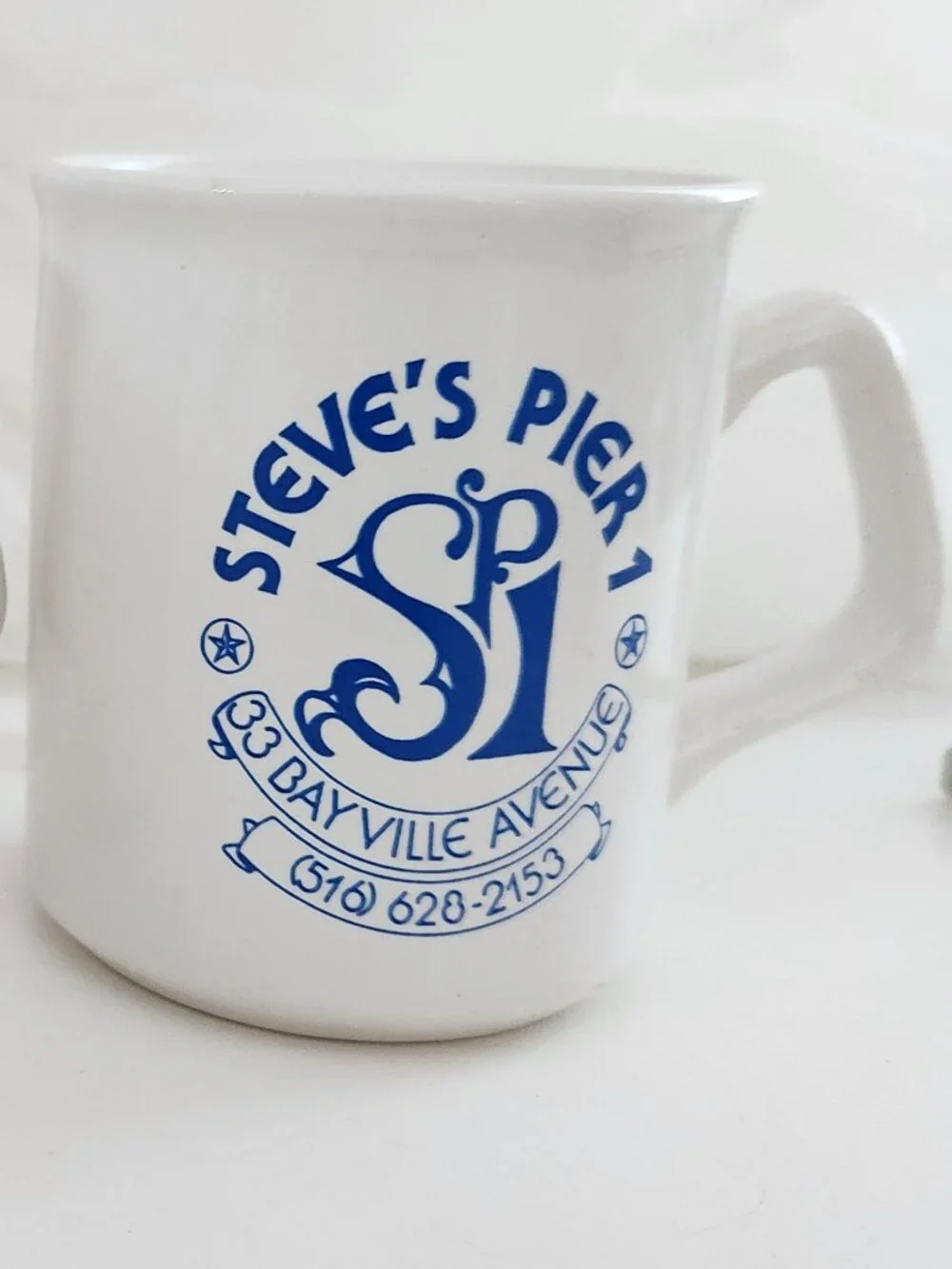 Steve's Pier 1 Collectible Coffee Mugs